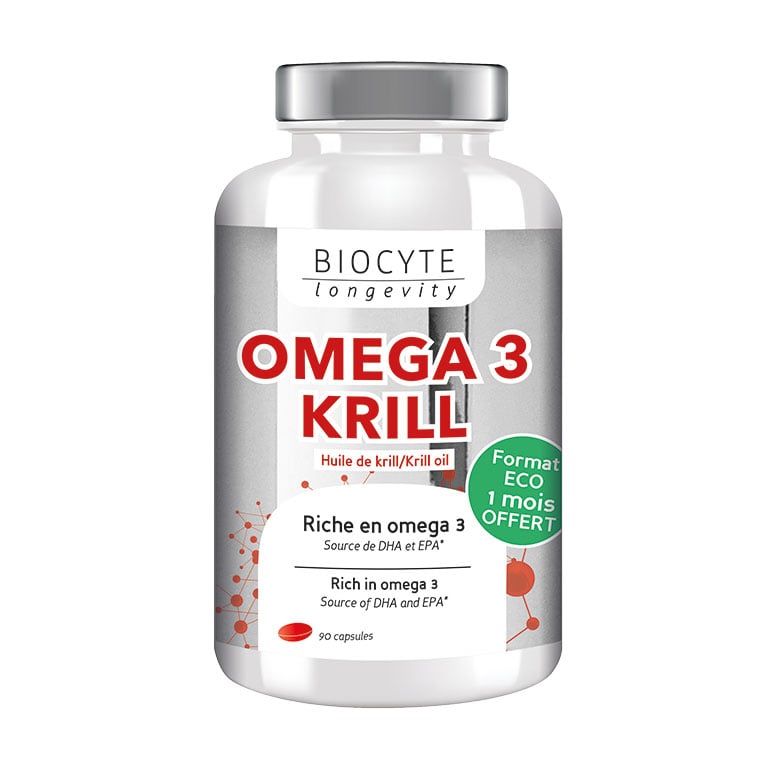 Омега 3 Biocyte Omega 3 Krill Олія криля, 90 капсул